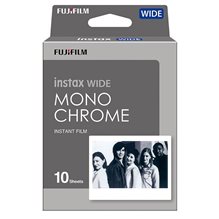 Fujifilm Instax Wide Monochrome, singel 10 sv/v bilder