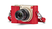 Leica Kameraskydd läder, Röd till C-LUX