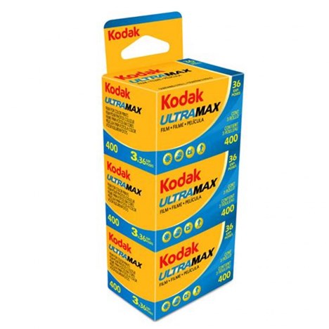 Kodak Ultra Max 400 135-36 3-pack - SLUTSÅLD