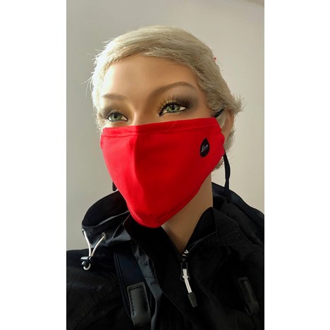 Leica Ansiktsmask, röd