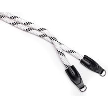 Leica Rope Strap by COOPH, white and black, 100 cm