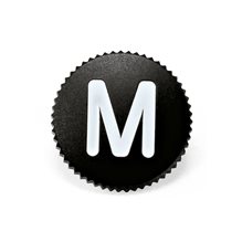 Leica mjukavtryck ”M", 12 mm ,svart