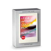 Leica Sofort färgfilm, dubbelpack varmvita kanter 2x10 bilder