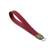 Leica Wrist Strap, fabric leather, olive-burgundy D-LUX 8