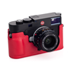 Leica Kameraskydd, rött läder, M10