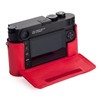 Leica Kameraskydd, rött läder, M10